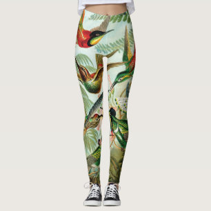Kolibris von Ernst Haeckel Leggings