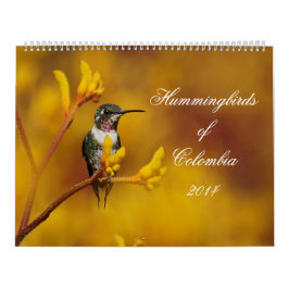Kolibris von Kolumbien Kalender