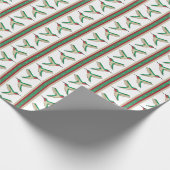 Kolibristreifen Geschenkpapier (Ecke)
