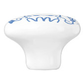 Kolibrivogelhaus Keramikknauf (Seitenansicht)