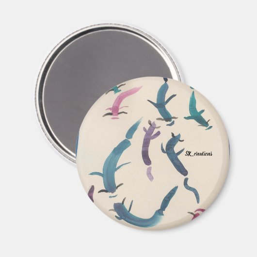 Kolifische Magnet (Vorderseite/Rückseite)