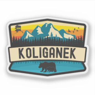 Koliganek, Alaska Aufkleber