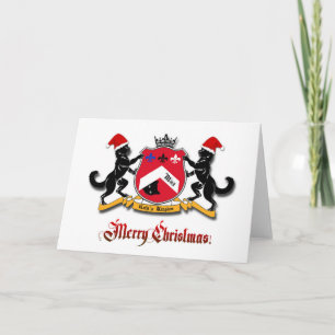 Koljas Königreich Weihnachtsgrußkarte! Karte