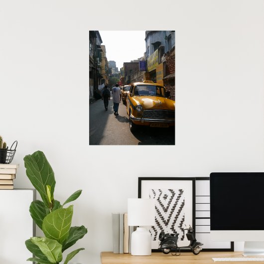 Kolkata Scene Poster (Heimbüro)