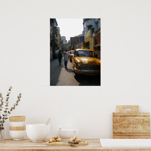 Kolkata Scene Poster (Küche)
