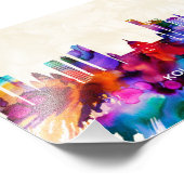 Kolkata Skyline Fotodruck (Ecke)