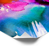 Kolkata Skyline Poster (Ecke)