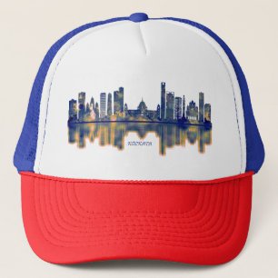 Kolkata Skyline Truckerkappe