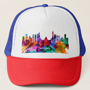 Kolkata Skyline Truckerkappe