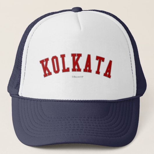 Kolkata Truckerkappe (Vorderseite)