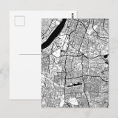 Kolkata West Bengal Map Postkarte (Vorne/Hinten)