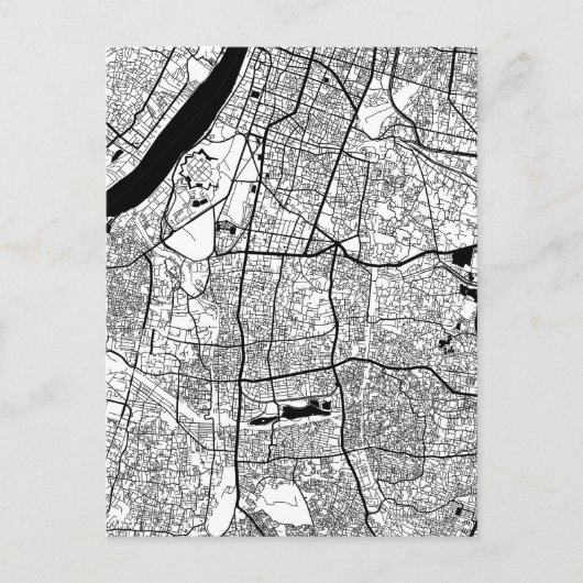 Kolkata Westbengalen Karte (Vorderseite)