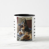 Kolker Schäferhund-Tasse Tasse (Zentrum)