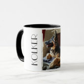Kolker Schäferhund-Tasse Tasse (Vorderseite Links)