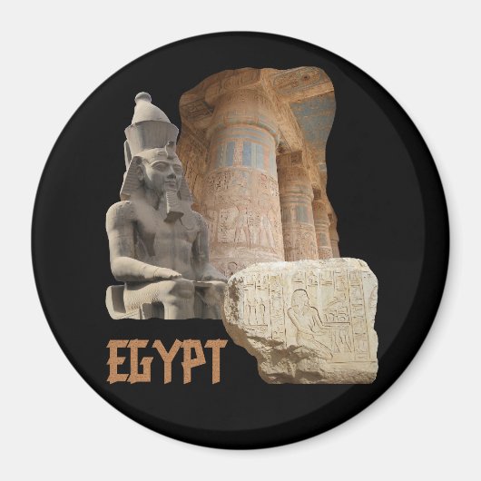Kollaborationsmagnet für EGYPT Foto Magnet (Vorne)
