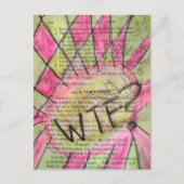 Kollage aus Mixed-Media-Elementen und Bildern aus  Postkarte (Vorderseite)