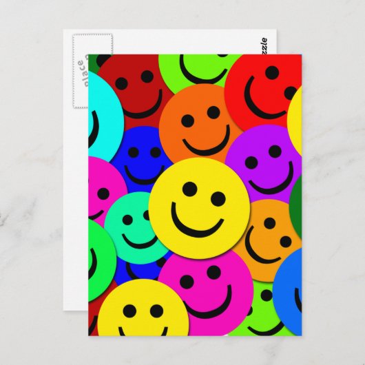 KOLLAGE POSTKARTE (Vorne/Hinten)