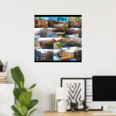 KOLLAGE VON OHIO POSTER (Heimbüro)