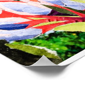 Kollagenschmetterling Poster (Ecke)