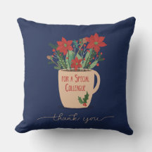 Kolleague Vielen Dank an Christmas Poinsettias