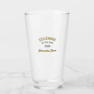 Kollege des Jahr-oder Glas