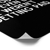 Kollege, ich würde mich total mit dir abhalten poster (Ecke)