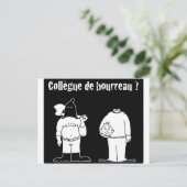 Kollege von Bourreau (Francois Ville & Gdb Gdblog) Postkarte (Stehend Vorderseite)