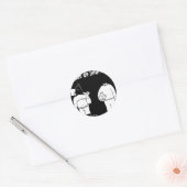 Kollege von Bourreau (Francois Ville & Gdb Gdblog) Runder Aufkleber (Umschlag)