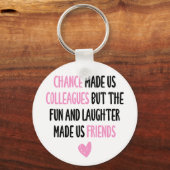 Kollegen Freundschaft Farewell Retirement Work Ges Schlüsselanhänger (Vorderseite)