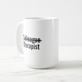 Kollegen Therapeut Kaffeetasse (Vorderseite Links)