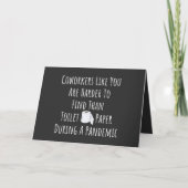 Kollegen wie du feiertagskarte (Vorderseite)