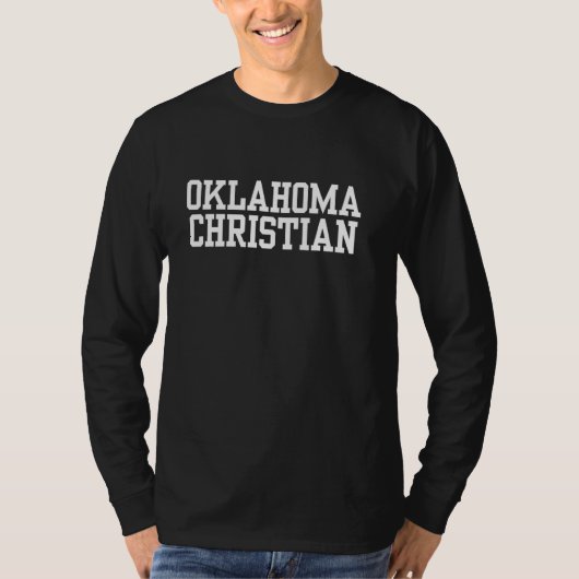 Kollegium der Christlichen Hochschule Oklahoma T-Shirt (Vorderseite)