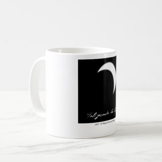 Kollektion „Berühmte Phrasen“ -, schmiedet Miguel Kaffeetasse (Vorderseite Links)
