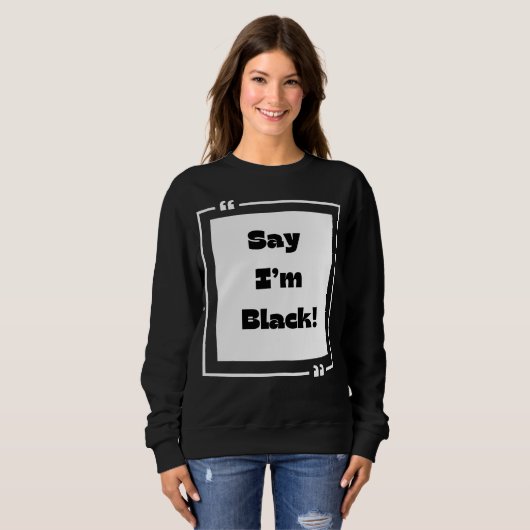 Kollektion "Black History Month" Sweatshirt (Vorne ganz)