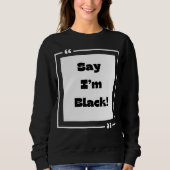 Kollektion "Black History Month" Sweatshirt (Vorderseite)