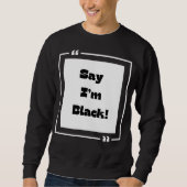 Kollektion "Black History Month" Sweatshirt (Vorderseite)