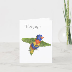 Kollektion Budgie Notizkarte Karte