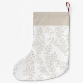 Kollektion für verschneite Zweigstellen Kleiner Weihnachtsstrumpf (Rückseite)