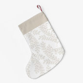 Kollektion für verschneite Zweigstellen Kleiner Weihnachtsstrumpf (Rückseite (Hängend))