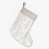 Kollektion für verschneite Zweigstellen Kleiner Weihnachtsstrumpf (Vorderansicht (hängend))