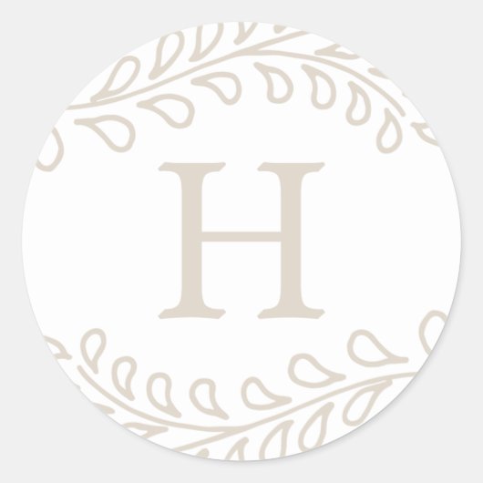 Kollektion für verschneite Zweigstellen Runder Aufkleber (Vorderseite)