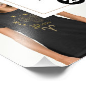 Kollektion Sternzeichen Fotodruck (Ecke)