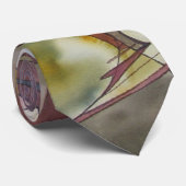 Kollektivbewusstseinwatercolor-Krawatte Krawatte (Gerollt)