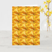 kollektive Blüte Karte (Gelbe Blume)