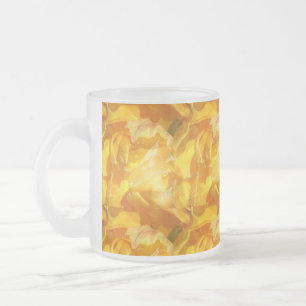 kollektive Blüte Mattglastasse