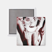 kollektive Schönheit. Magnet (Vorderseite/Rückseite)