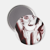 kollektive Schönheit. Magnet (Vorderseite/Rückseite)