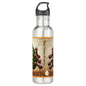 "Kollektive Stärke" Edelstahlflasche (Vorderseite)