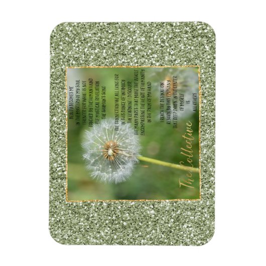 Kollektives Gedicht (von mir geschrieben)   Magnet (Vertikal)