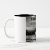 Kollektor-Tasse, Yaquina Leuchtturm Oregon Zweifarbige Tasse (Links)